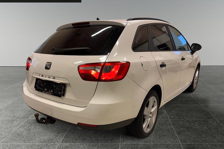 Hvid Seat Ibiza fra 2010