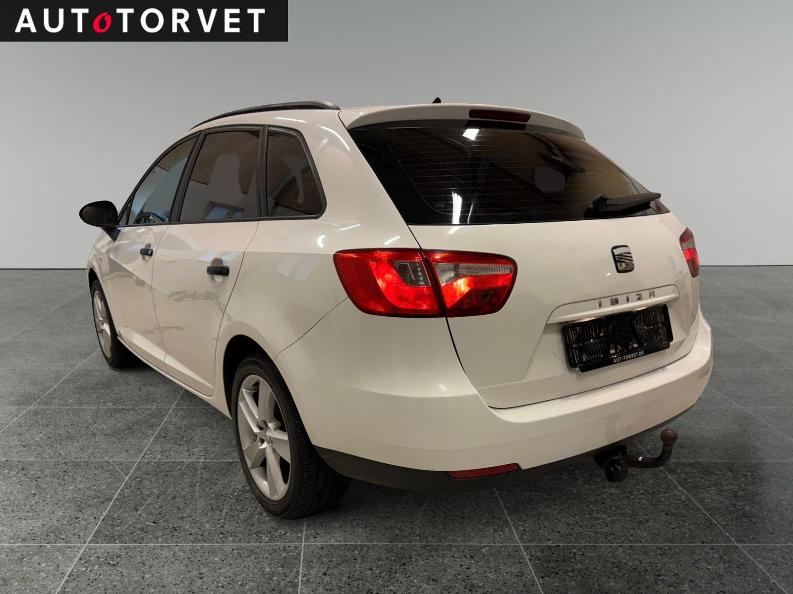 Hvid Seat Ibiza fra 2010