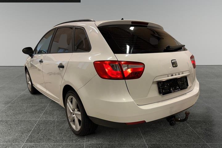 Hvid Seat Ibiza fra 2010
