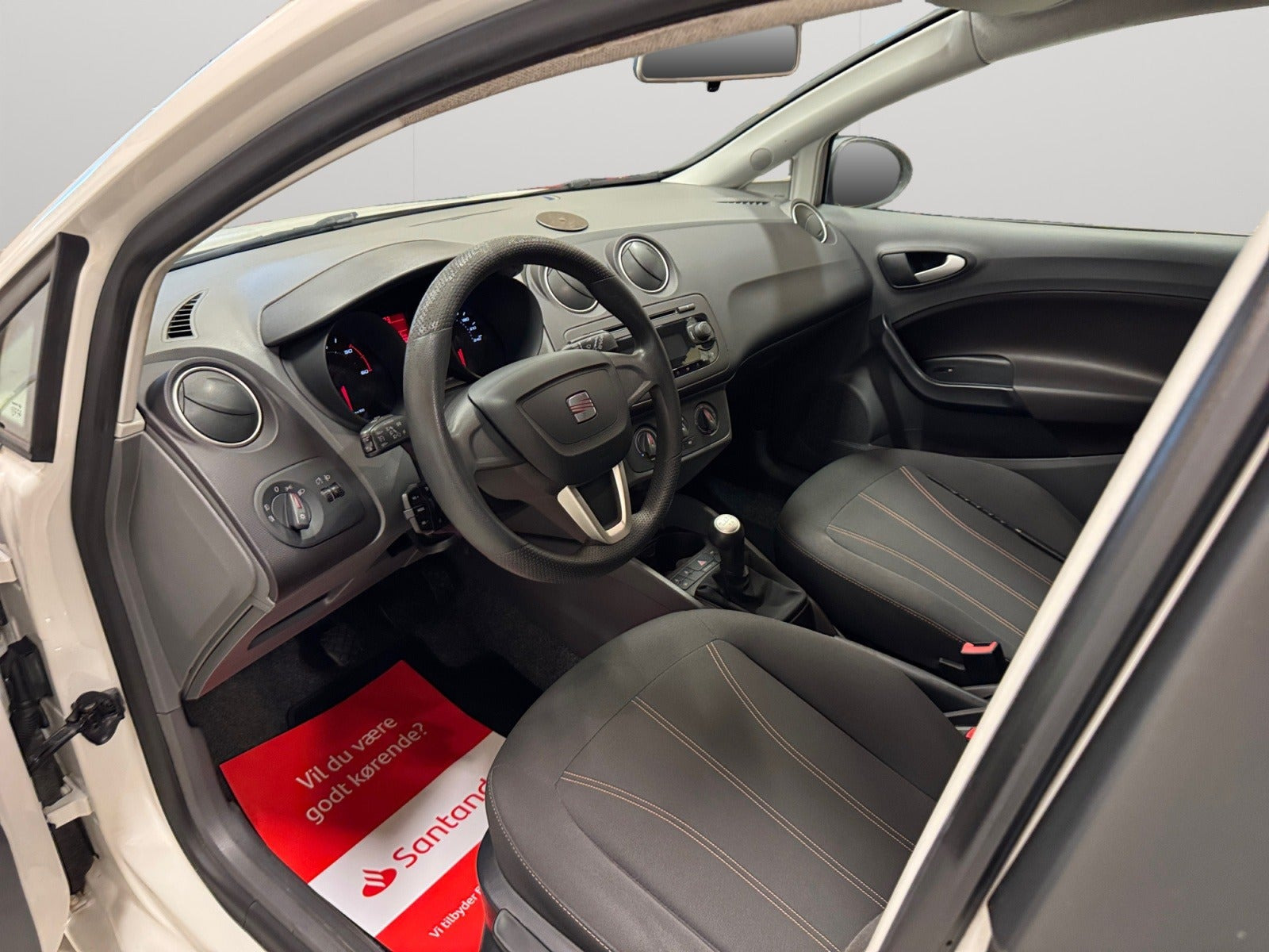 Hvid Seat Ibiza fra 2010