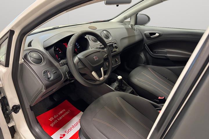 Hvid Seat Ibiza fra 2010