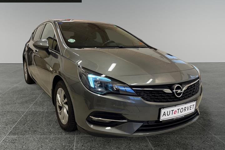 Grå Opel Astra fra 2020