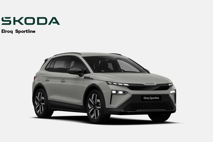 Grå Skoda Elroq fra 2026