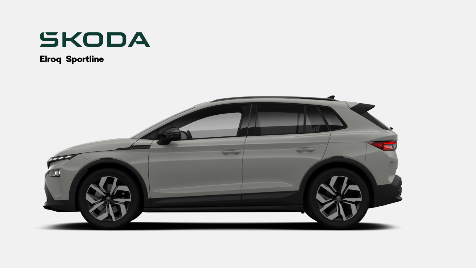 Grå Skoda Elroq fra 2026