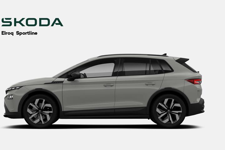Grå Skoda Elroq fra 2026