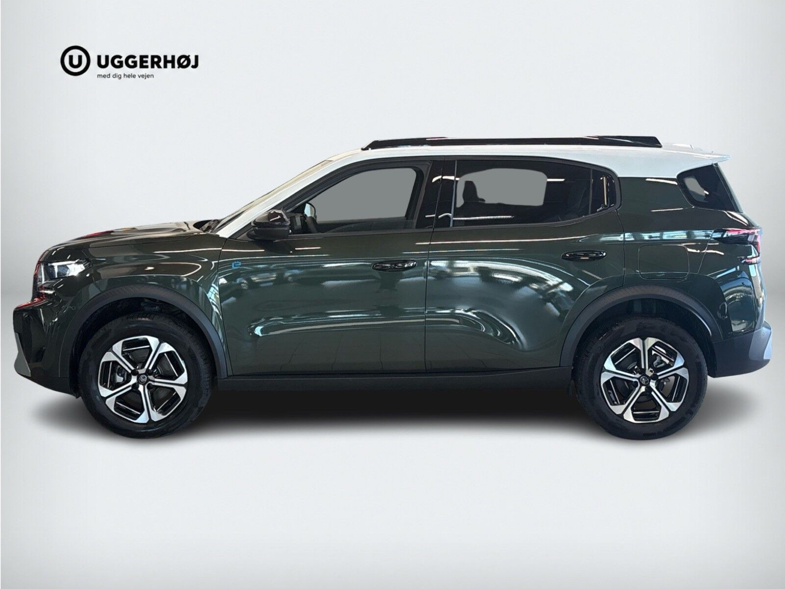 Grøn Citroën e-C3 Aircross fra 2025