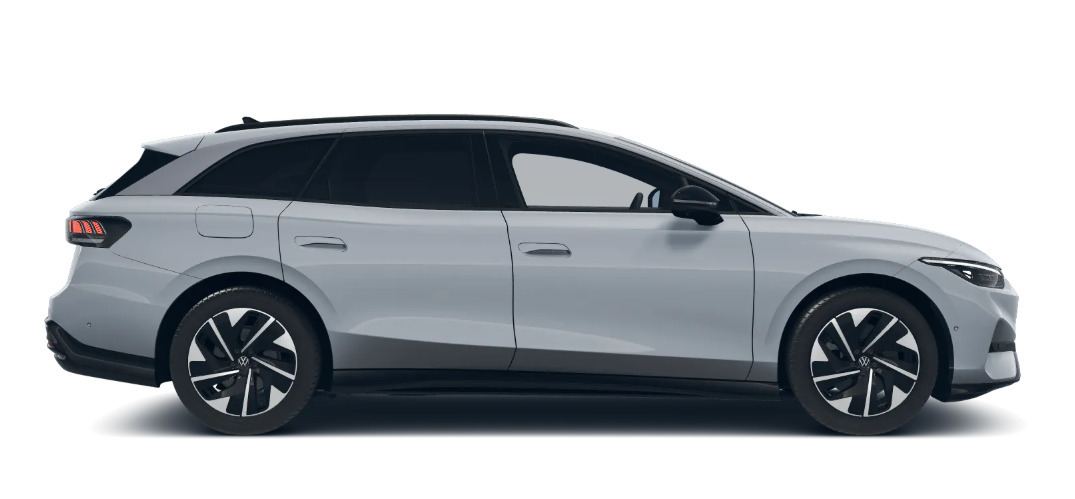 Sølv VW ID.7 fra 2026