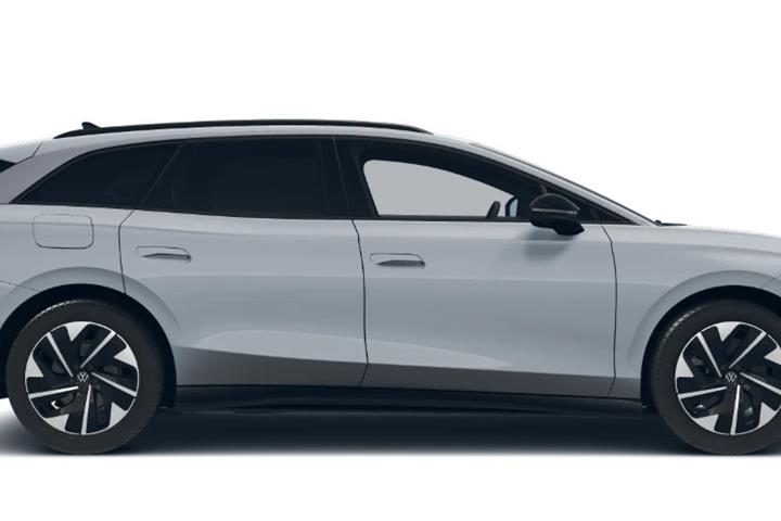 Sølv VW ID.7 fra 2026