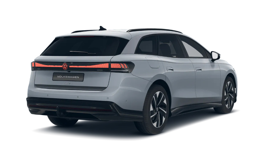 Sølv VW ID.7 fra 2026