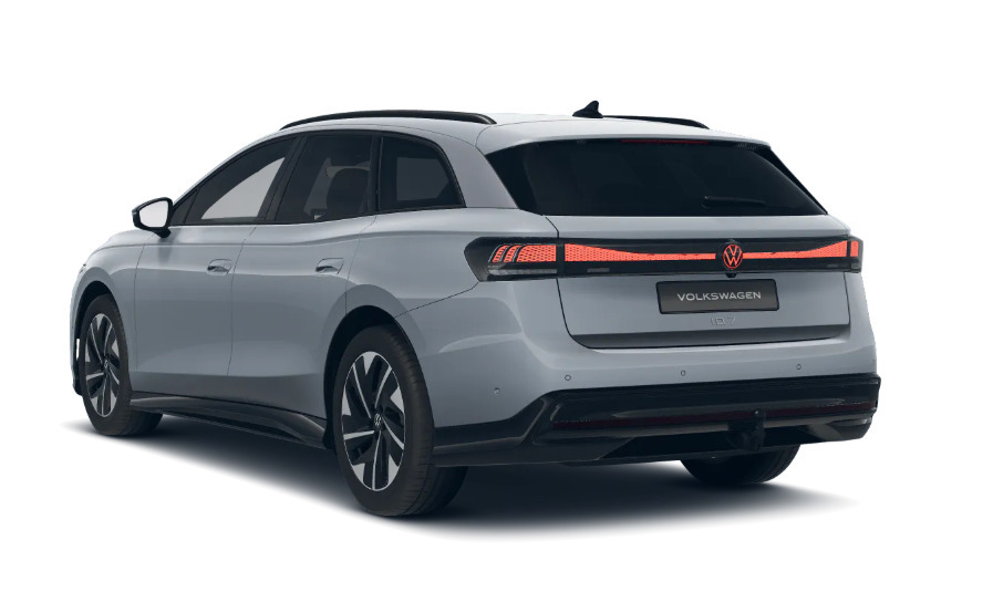 Sølv VW ID.7 fra 2026