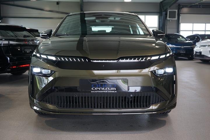 Grøn Skoda Enyaq fra 2026