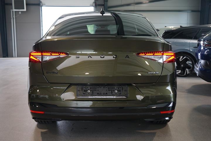 Grøn Skoda Enyaq fra 2026