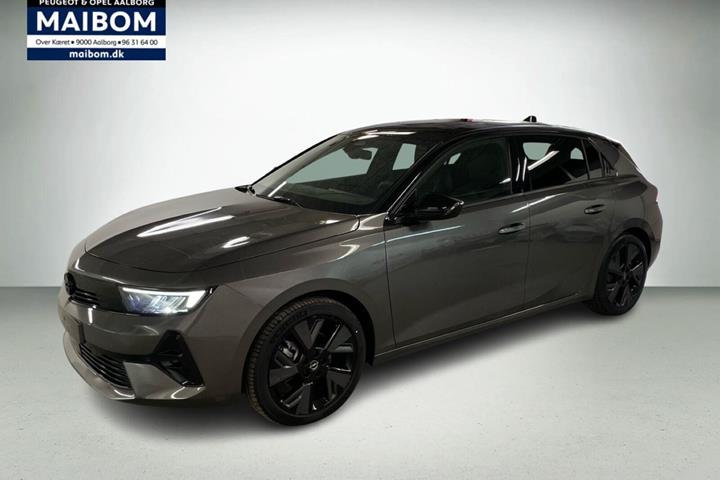 Grå Opel Astra-e fra 2024