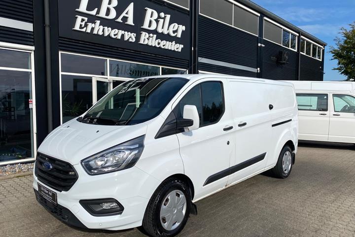 Hvid Ford Transit Custom 300 L2 fra 2022