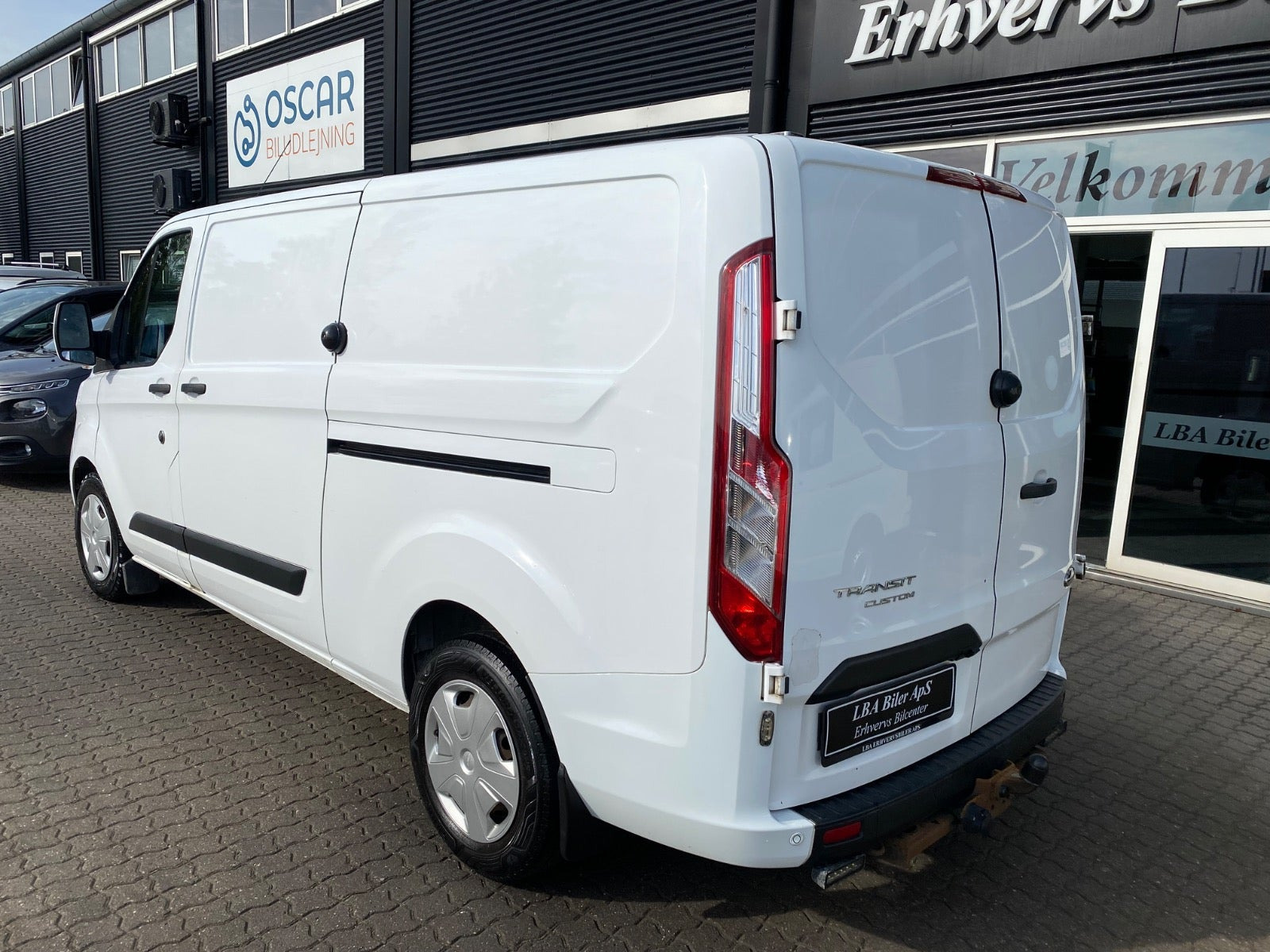 Hvid Ford Transit Custom 300 L2 fra 2022