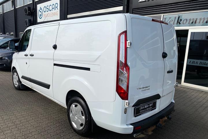 Hvid Ford Transit Custom 300 L2 fra 2022