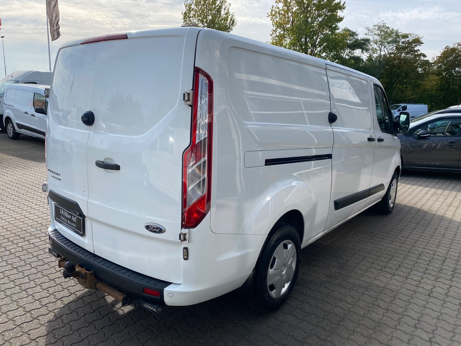 Hvid Ford Transit Custom 300 L2 fra 2022