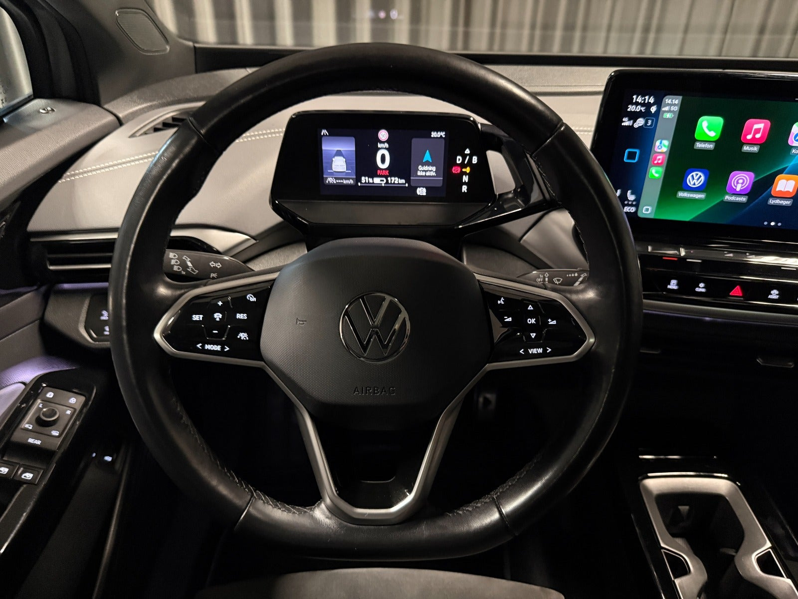 Grå VW ID.4 fra 2023