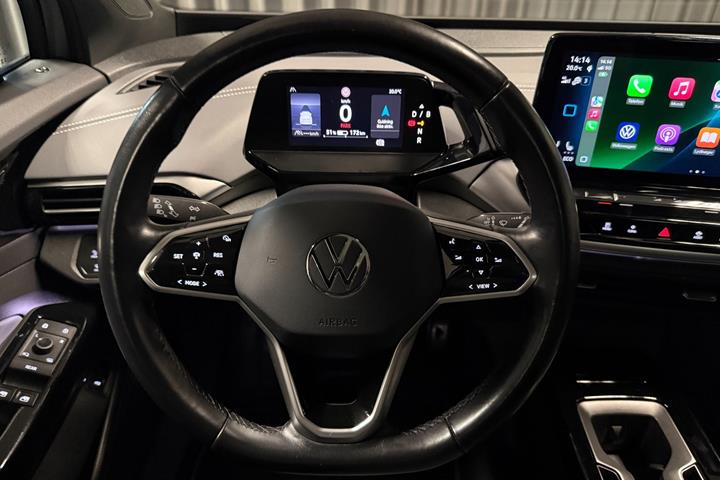 Grå VW ID.4 fra 2023