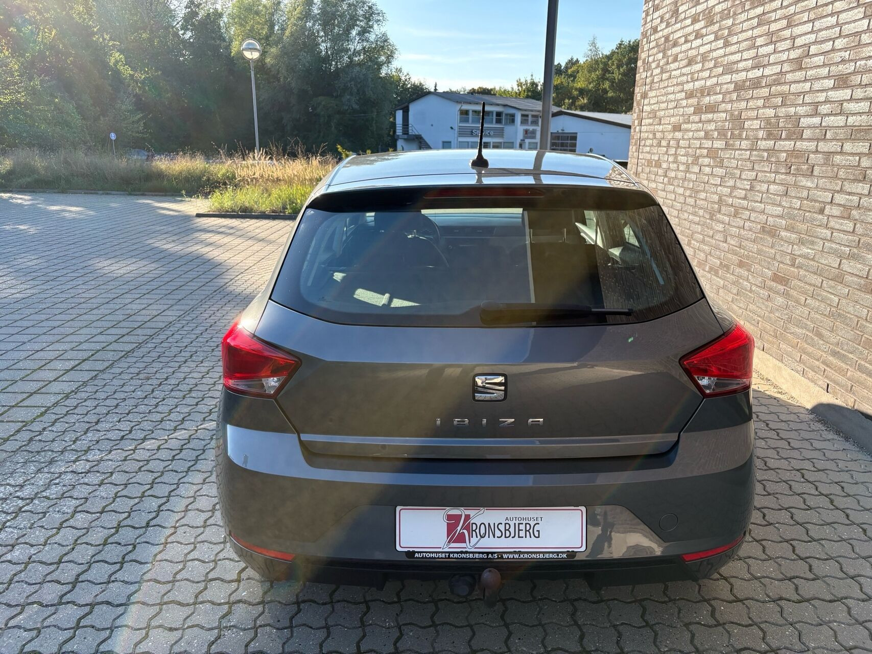 Grå Seat Ibiza fra 2018