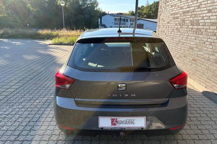 Grå Seat Ibiza fra 2018