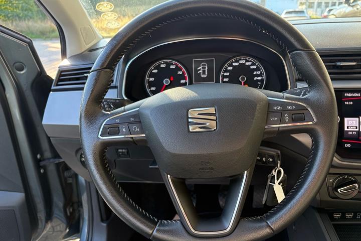 Grå Seat Ibiza fra 2018