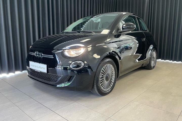 Sort Fiat 500e fra 2023