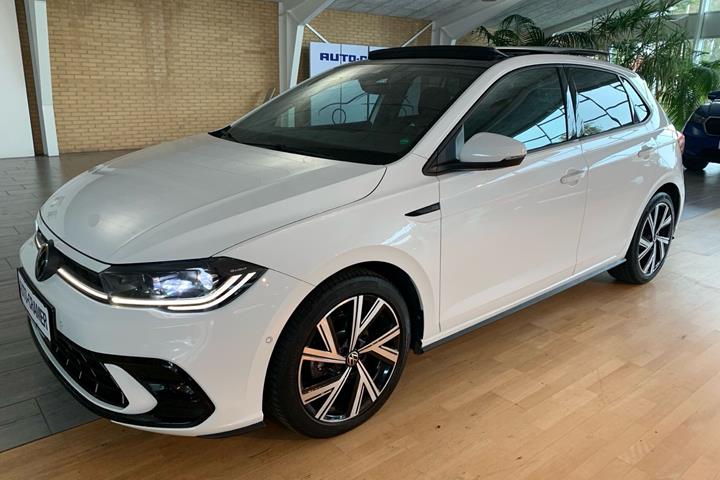Hvid VW Polo fra 2022