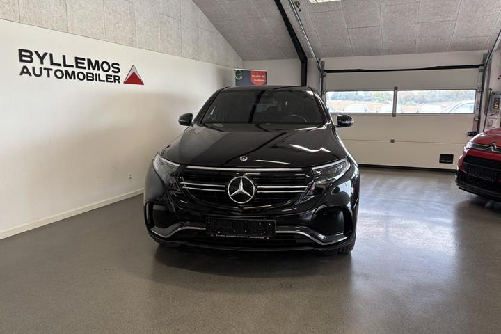Sort Mercedes EQC400 fra 2021