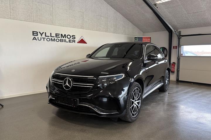 Sort Mercedes EQC400 fra 2021