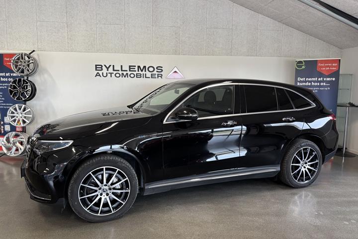 Sort Mercedes EQC400 fra 2021