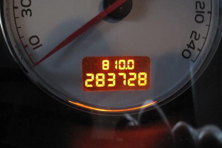 Sort Peugeot 307 fra 2007