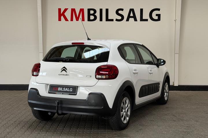 Hvid Citroën C3 fra 2016