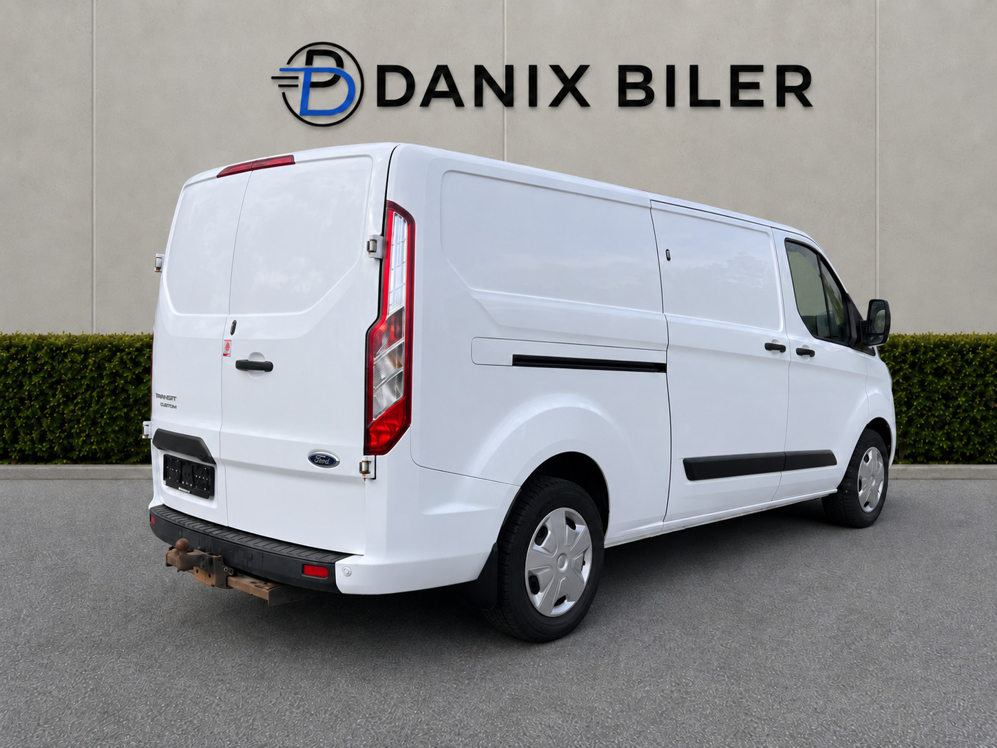 Hvid Ford Transit Custom 300 L2 fra 2021