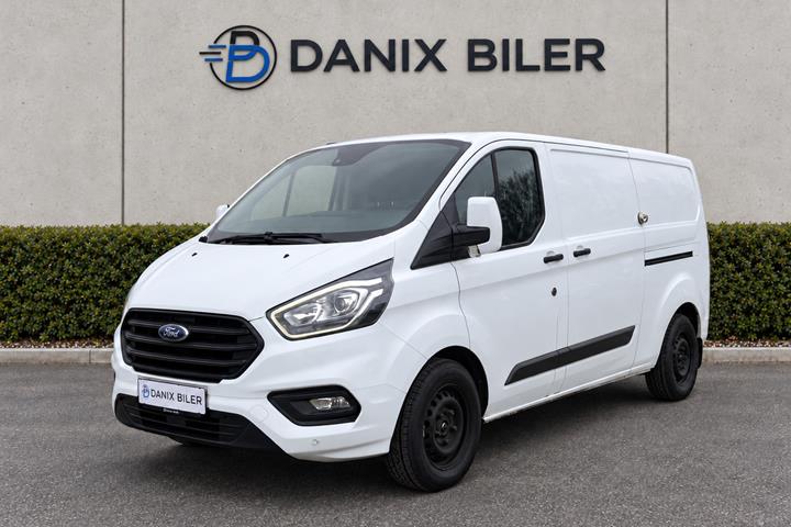 Hvid Ford Transit Custom 300 L2 fra 2019