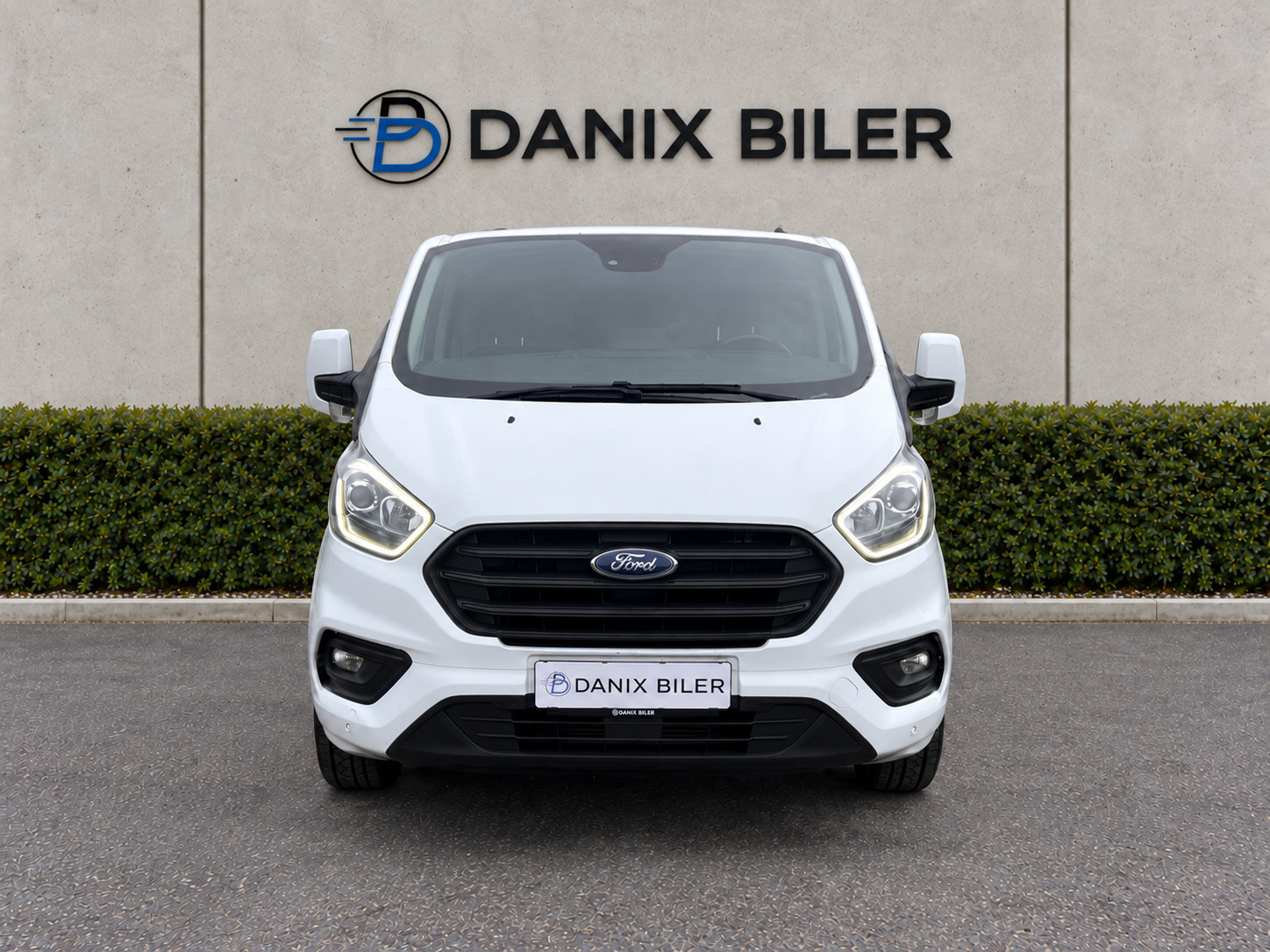 Hvid Ford Transit Custom 300 L2 fra 2019