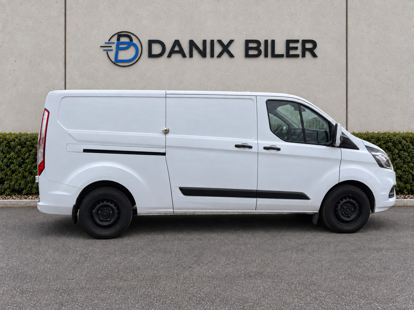 Hvid Ford Transit Custom 300 L2 fra 2019