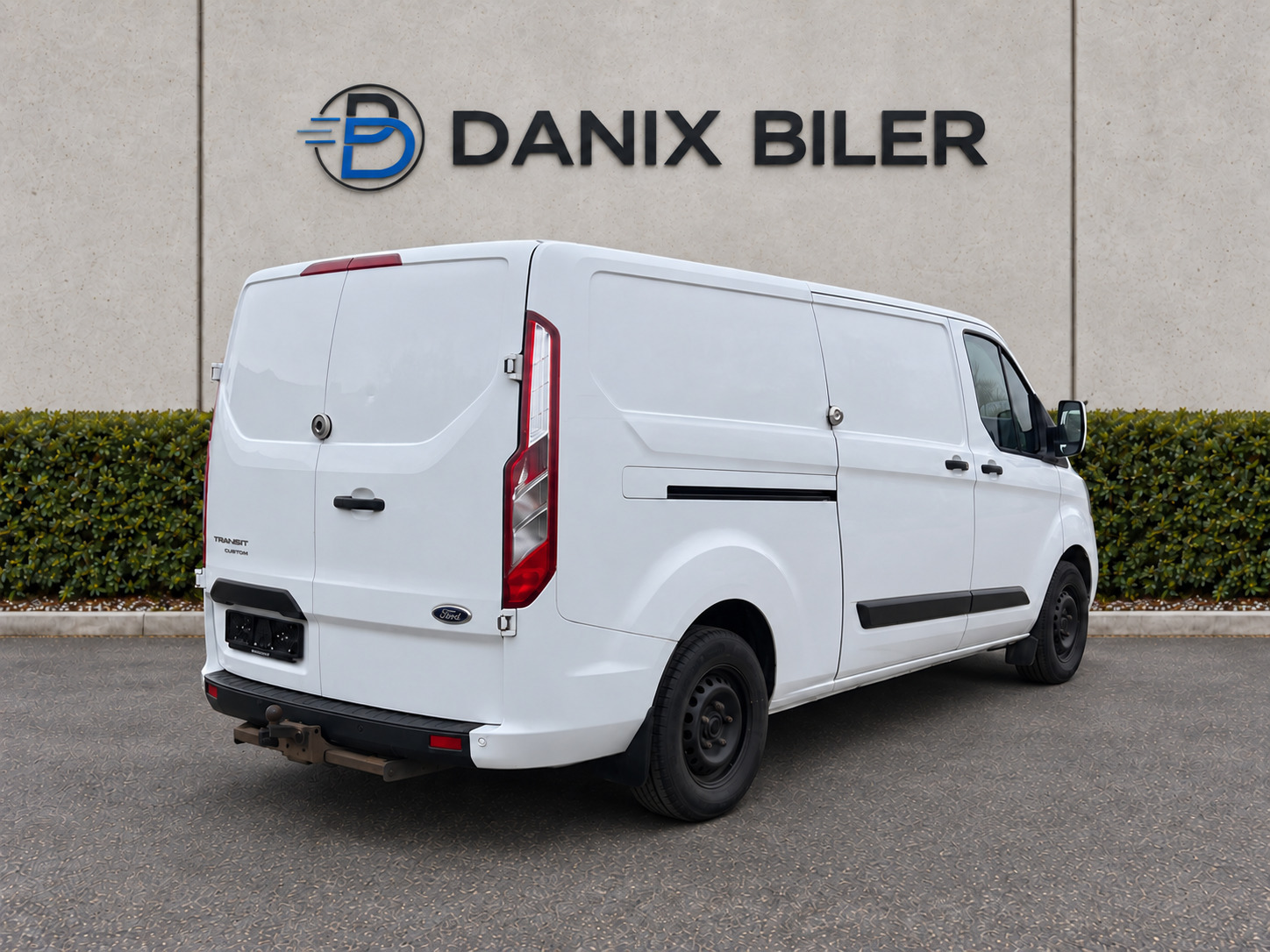 Hvid Ford Transit Custom 300 L2 fra 2019