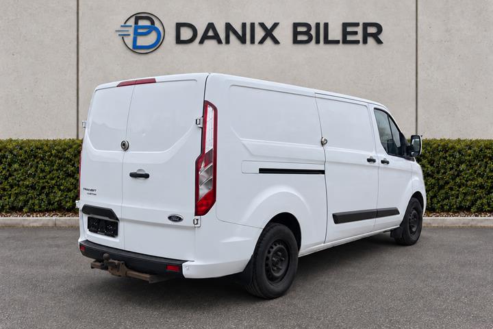 Hvid Ford Transit Custom 300 L2 fra 2019