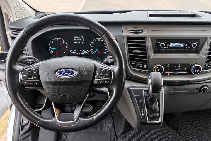 Hvid Ford Transit Custom 300 L2 fra 2019