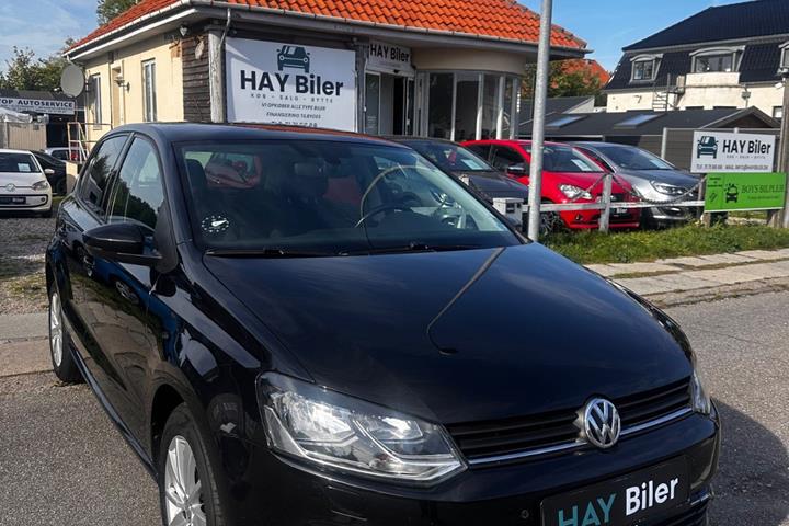 Sort VW Polo fra 2017