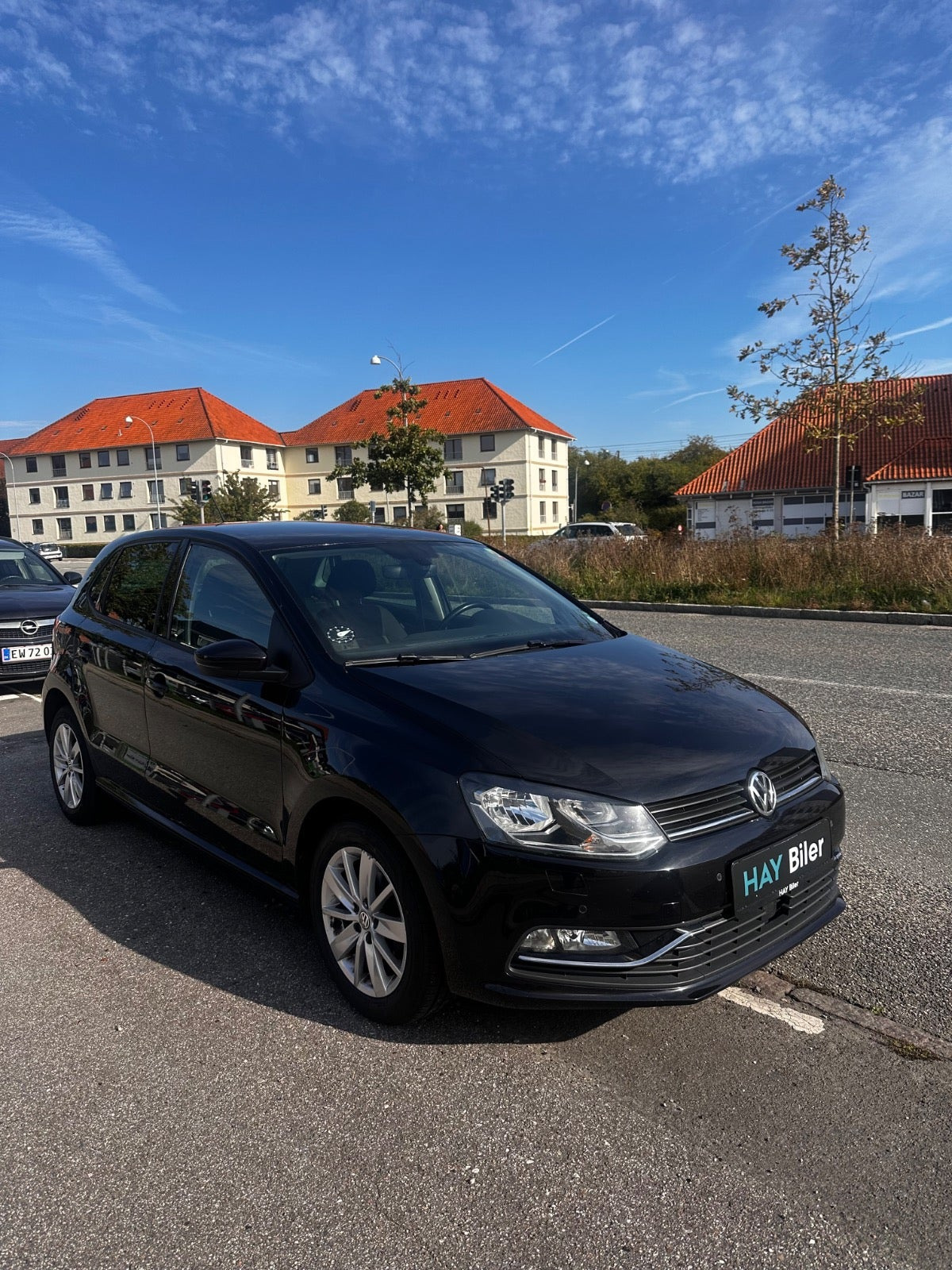 Sort VW Polo fra 2017