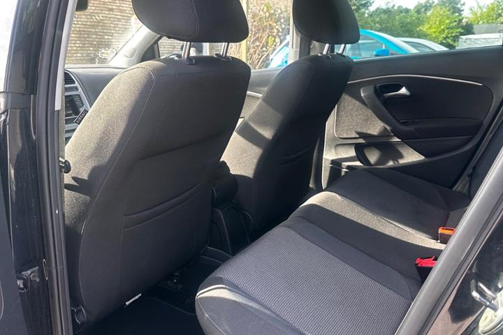Sort VW Polo fra 2017