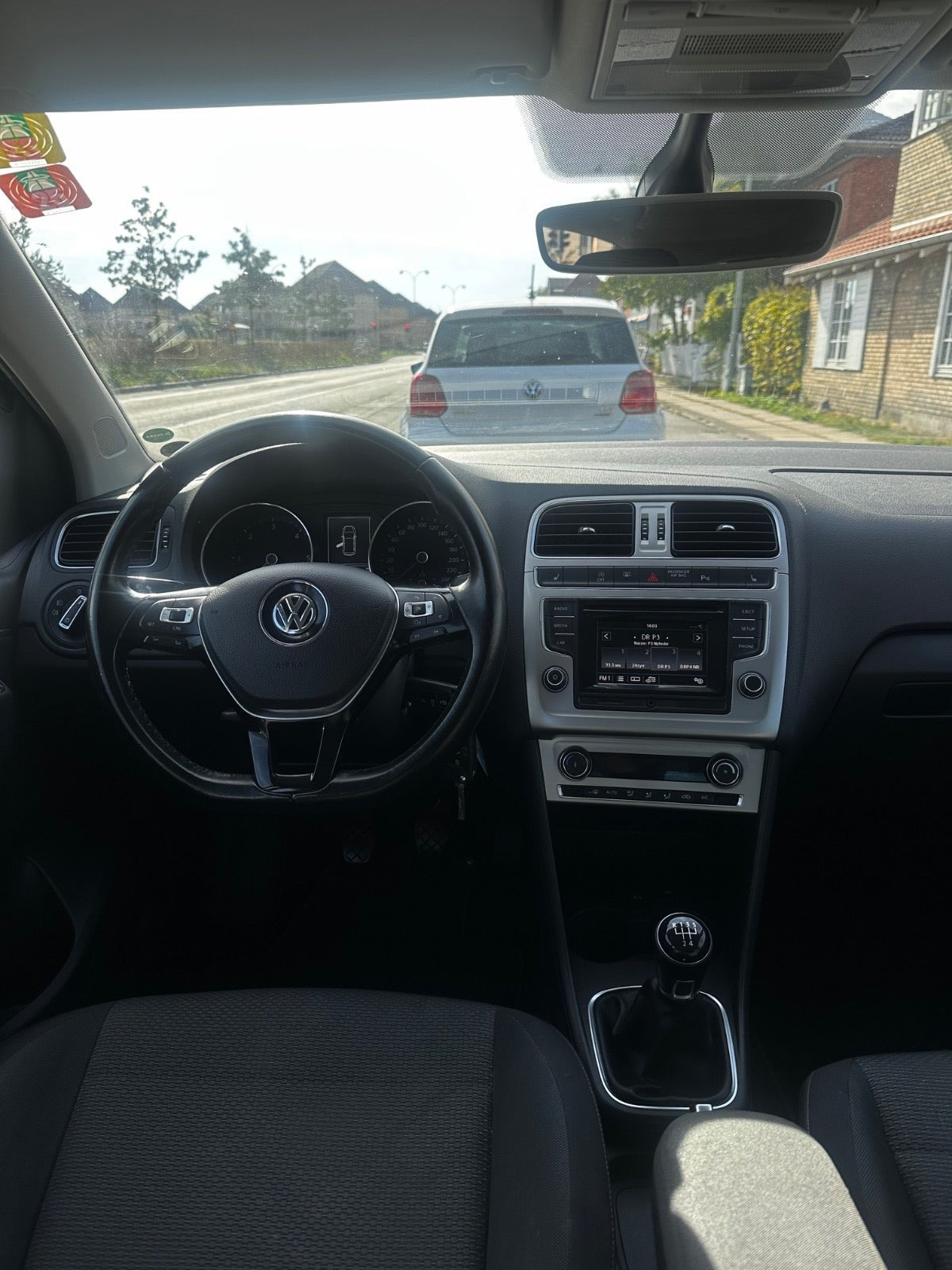 Sort VW Polo fra 2017