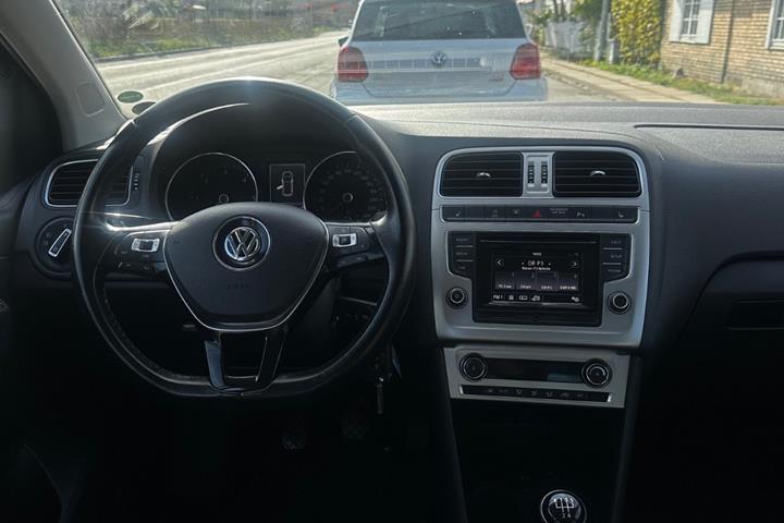 Sort VW Polo fra 2017