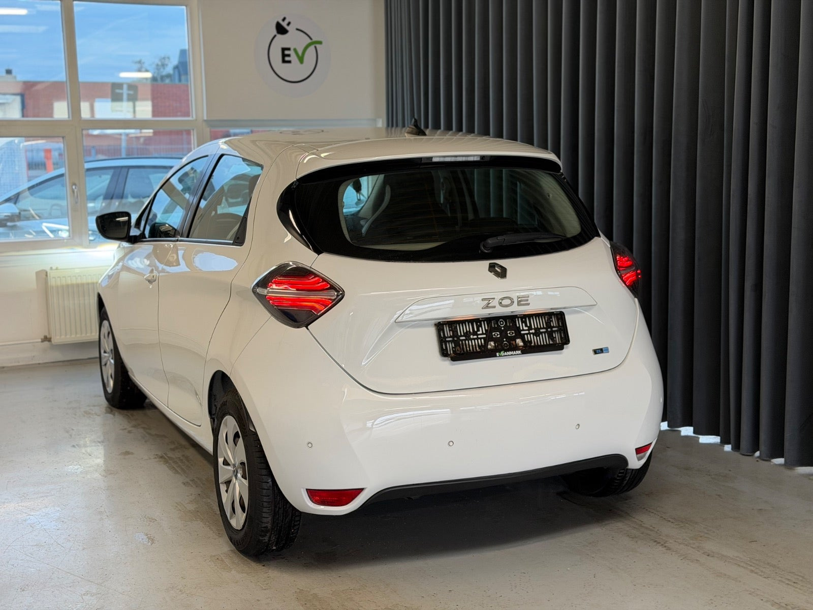 Hvid Renault Zoe fra 2021
