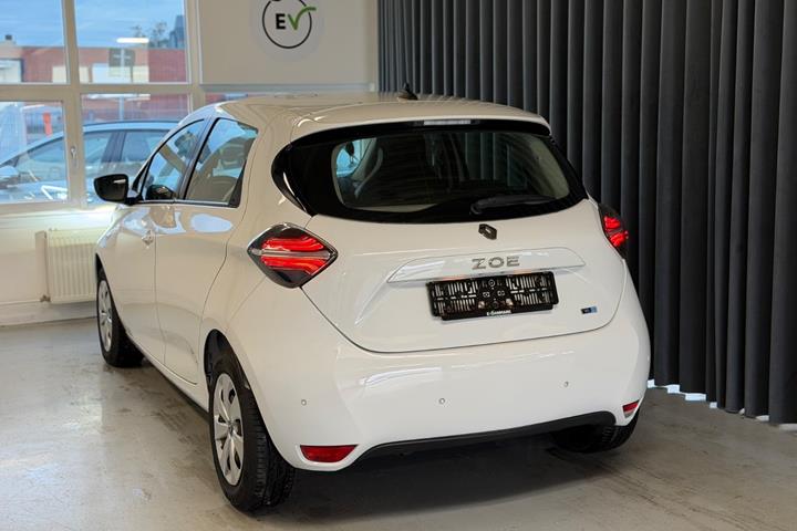 Hvid Renault Zoe fra 2021