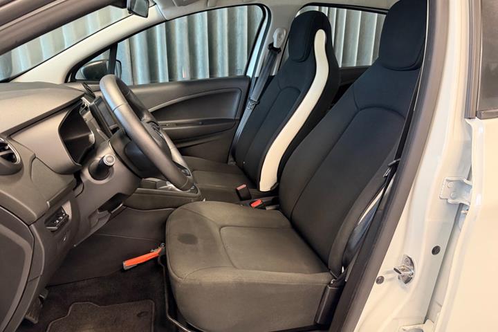 Hvid Renault Zoe fra 2021