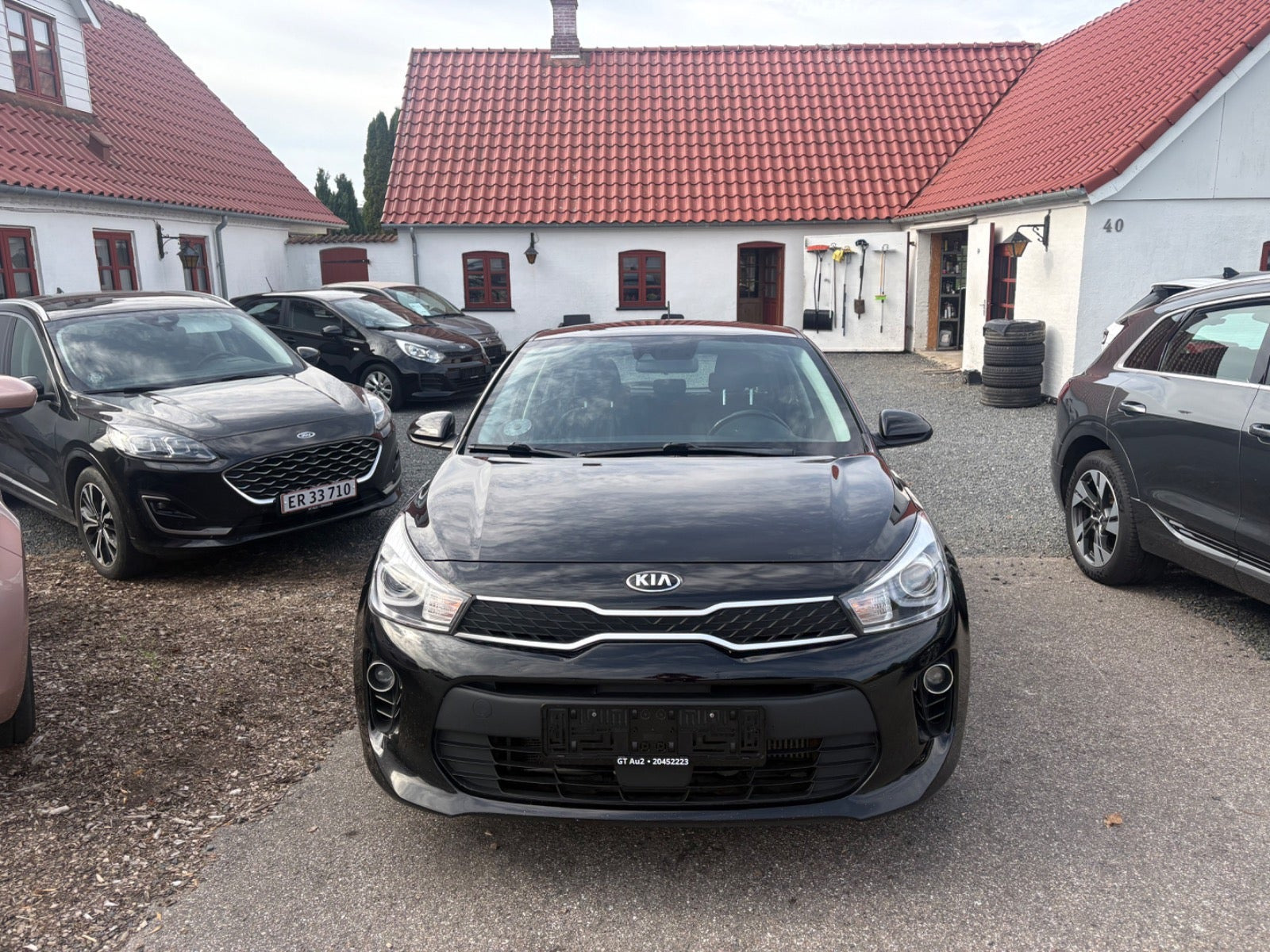 Sort Kia Rio fra 2017