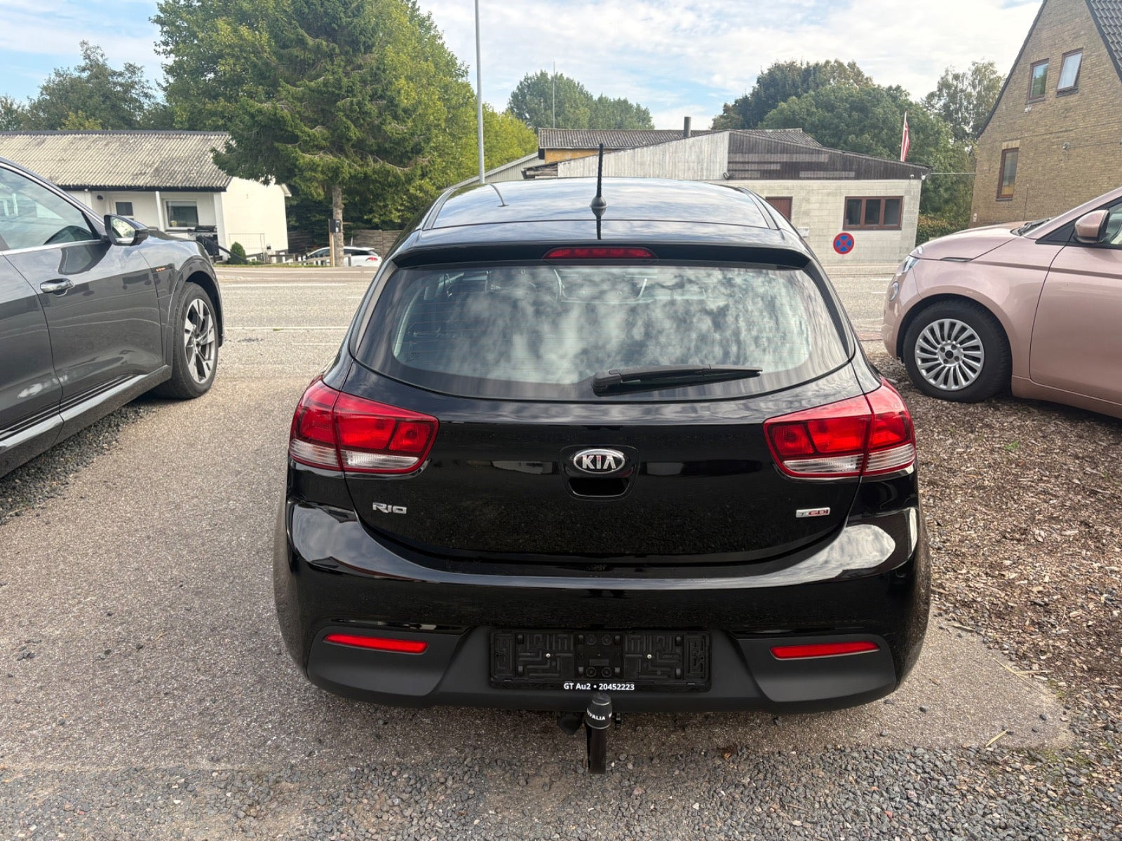 Sort Kia Rio fra 2017